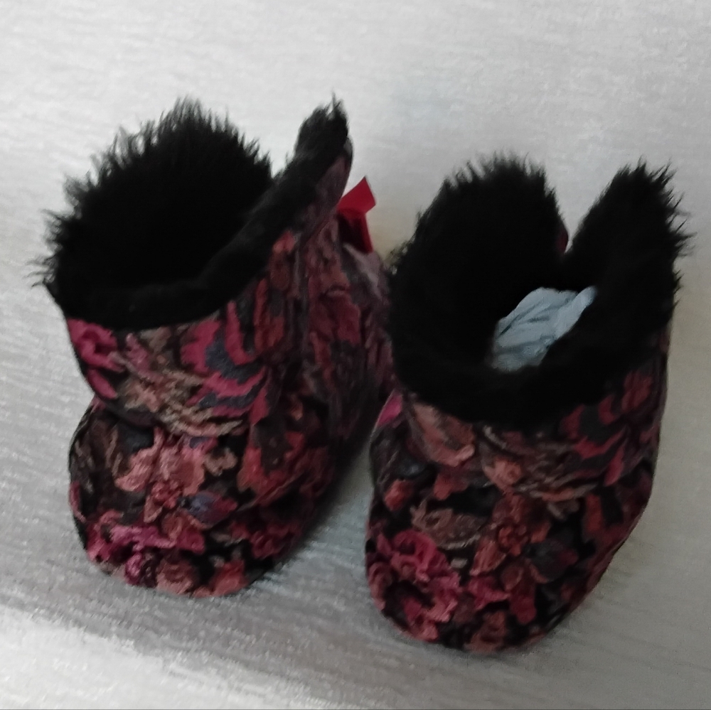Women's 6.5 To 7.5 Ankle Booties Slippers Vintage - Picture 7 of 11